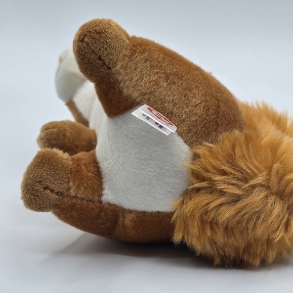 Ty Beanie Babies VelveTy Squire Brown Squirrel Plush Stuffed Animal - Picture 5 of 8